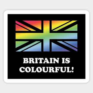 Britain Is Colourful! (Union Jack / United Kingdom) Sticker